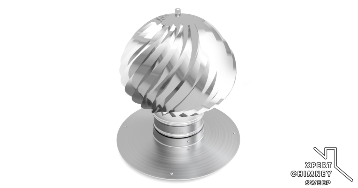 Stainless steel chimney caps close-up by Xpert Chimney Sweep
